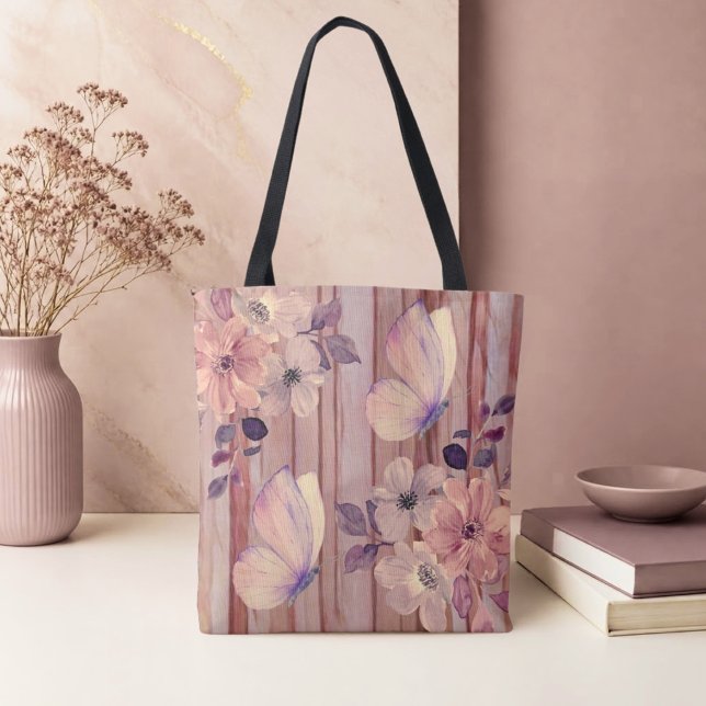 Rustikale Blume und Schmetterlinge (Von Creator hochgeladen)