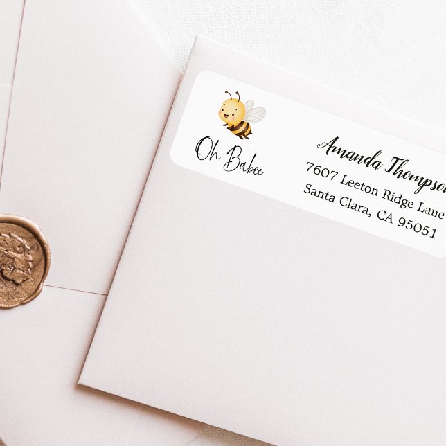 Rustikale Blumen Oh Baby Honigbiene Baby Shower (Von Creator hochgeladen)