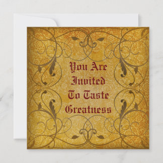 Rustikale Blumeneinladung Einladung