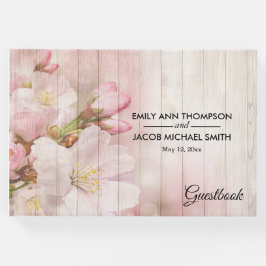 Rustikale Blüten | Cherry Blossom Wedding Gästebuch