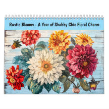 Rustikale Blüten – Ein Jahr voller Shabby-Chic-Blu