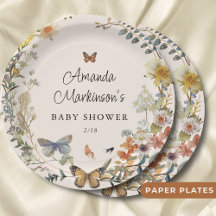 Rustikale Blütenschmetterlingsweibchen Neutrale Ba