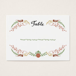 Rustikale Bohemische Herbstblumenzeremonie