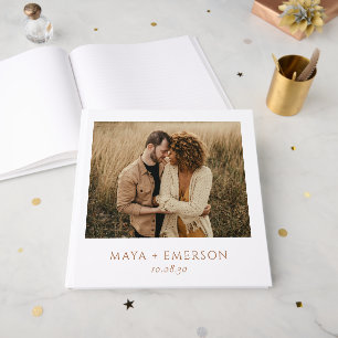 Rustikale Boho-Foto-Hochzeit  Gästebuch