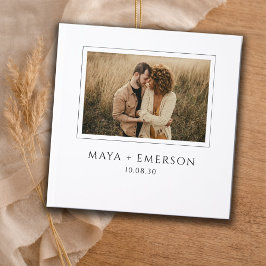 Rustikale Boho-Foto-Hochzeit Gästebuch