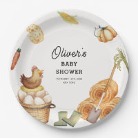 Rustikale Boho KinderBaby-Dusche auf der Bauernhöf