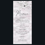 rustikale Botanics Hochzeitsessen Menü Einladung<br><div class="desc">Unsere traumhafte Blumenkollektion bietet Acrylpinselstriche in Blau und Himmelblau mit grauen Blattbildern,  die romantische Gefühle für alle Gegenstände bringen,  die sich über Hochzeitsbedürfnisse,  Bürobedarf und persönliche Gegenstände verteilen.</div>
