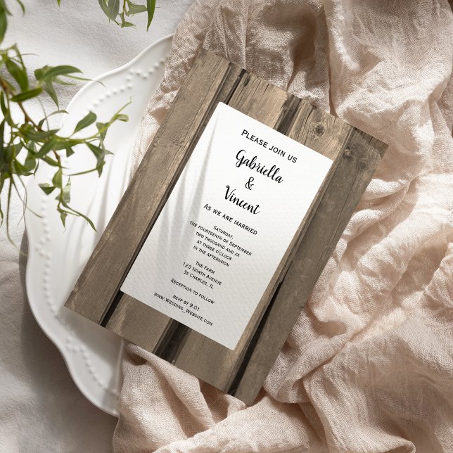 Rustikale Brauerei Einladung (Von Creator hochgeladen)