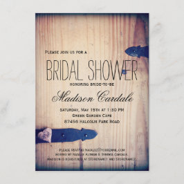 Rustikale Brauerei Latch Bridal Dusche Einladungen