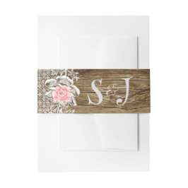 Rustikale Brauerei und Hochzeit Einladungsbanderole