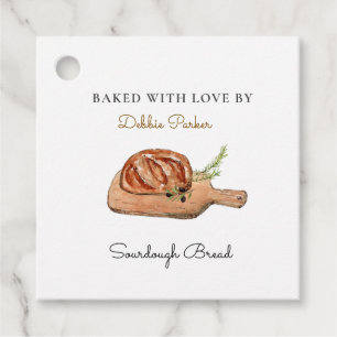 Rustikale Breads Geschenkanhänger