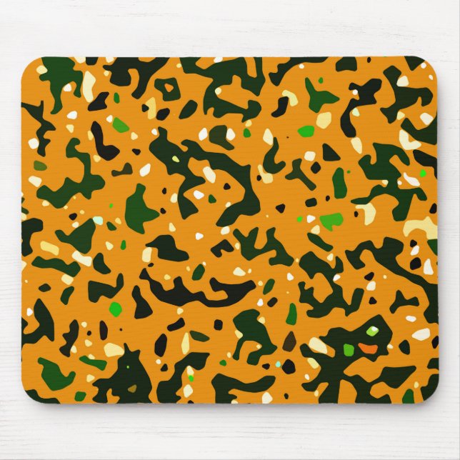 Rustikale Camouflage Camouflage Muster Mousepad (Vorne)