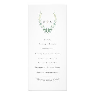 Rustikale Chic Greenery Wasserfarbe Hochzeit Werbekarte