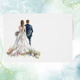 Rustikale Classic Boho Blumenkarte