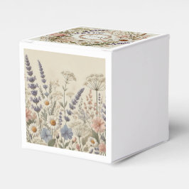 Rustikale Cotages-Gastgeschenk Hochzeit Geschenkschachtel