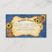 Rustikale Cowboy Stiefel und Hut Sonnenblumen deni