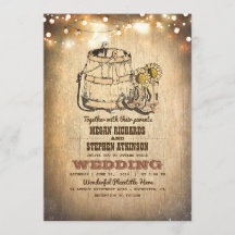 Rustikale Cowboystiefel und String-Lights-Hochzeit