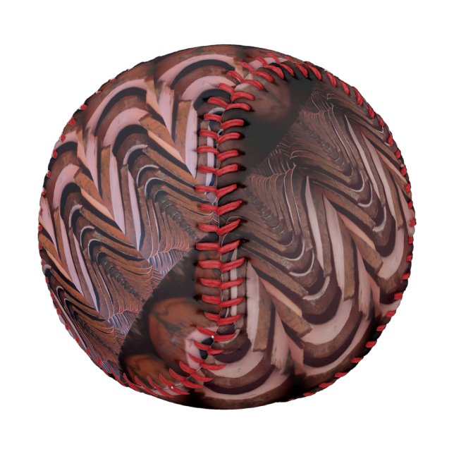 Rustikale Dachziegel mit einzigartiger Perspektive Baseball (Schrägansicht)