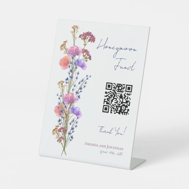 Rustikale Delikatesse Hochzeitsfeier Sockelschild (Vorderseite)