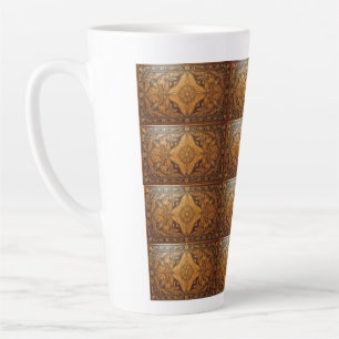 Rustikale Diamond-Latte-Tasse Milchtasse