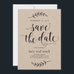 Rustikale Elegance Wedding speichern Sie die Datum Save The Date<br><div class="desc">Planen Sie ein stilvolles Fest mit dieser modernen Einladung, die Ihre Gäste lieben werden. Design by © berrysweet . Printfähige digitale Dateien sind verfügbar! Besuchen Sie unsere Website unter www.berryberrysweet.com für weitere Informationen!</div>