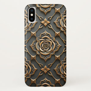 Rustikale Elegant Metallische Rose Case-Mate iPhone Hülle