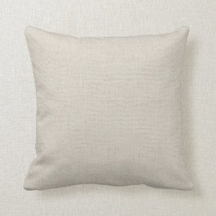 Rustikale Elfenbein-Imitate Burlap Accent Pillow Kissen