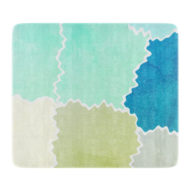 Rustikale Erde Schneidebrett (Vorderseite)