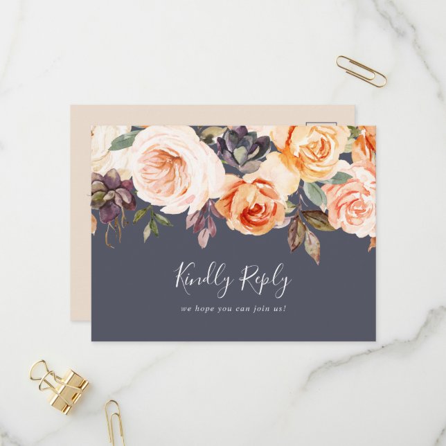 Rustikale Erde | UAWG Postkarte für die Lila Menüa (Vorderseite/Rückseite Beispiel)