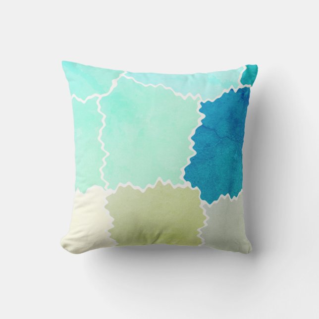 Rustikale Erdfarben Kissen (Vorderseite)