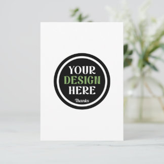 Rustikale Eukalyptus-Grünflorale Hochzeit RSVP Karte