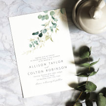 Rustikale Eukalyptus-Salbei-Hochzeit