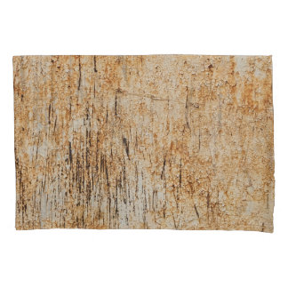 Rustikale Farben verbinden sich in korrodierter Me Kissenbezug