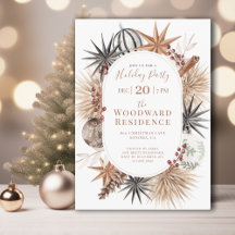 Rustikale Feier Pine Star Garland
