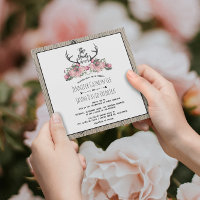 Rustikale Florale Scheunenholz-Jagd ist Vorbei Hoc
