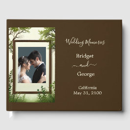 Rustikale Foto-Hochzeit Gästebuch