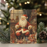 Rustikale frohe Weihnachten mit Weihnachten<br><div class="desc">Feiern Sie mit unserer Rustic Merry Christmas Card die Wärme und den Charme der Urlaubssaison. Diese wunderschön gestaltete Karte erweckt das Wesen eines gemütlichen Weihnachtsfestes in einem handgefertigten Look und Gefühl.</div>