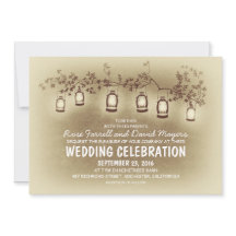 Rustikale Gartenleuchten - Laternen Hochzeitsfeier