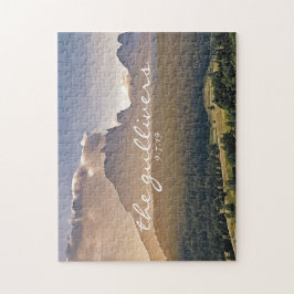 Rustikale Gästebuchalternative Puzzle