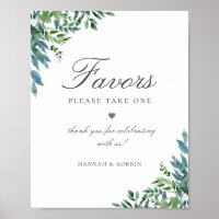 Rustikale Gastgeschenk Hochzeit des Regenwaldes