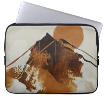 Rustikale, gemalte Bergwelt