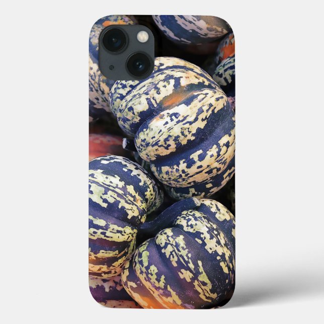Rustikale gestreifte Kürbisse Case-Mate iPhone Hülle (Rückseite)