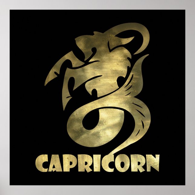 Rustikale Goldkornziege 2 Poster (Vorne)