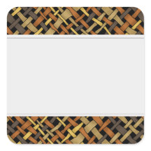 Rustikale, grafische Wölfe-Rutschmarken