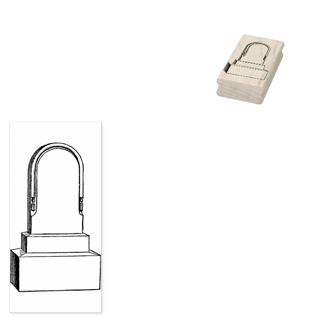 Rustikale Gravestone Vintage Gummi-Briefmarke Gummistempel (Stempel)