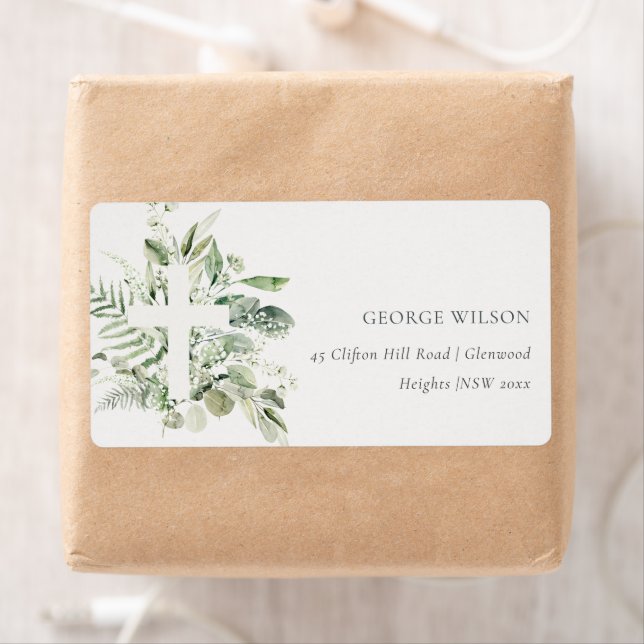 Rustikale grüne Eukalyptus-Fern-Foliage (Insitu)