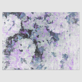 *~* Rustikale Grunge Rhododendron Blume Weiß Rosa Seidenpapier