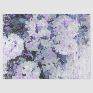 *~* Rustikale Grunge Rhododendron Blume Weiße Blüt Seidenpapier