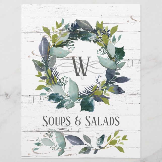 Rustikale Grünkreideabteilung (Vorderseite)