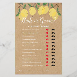 Rustikale Hauptpresse schätzen, wer Brautparty-Spi